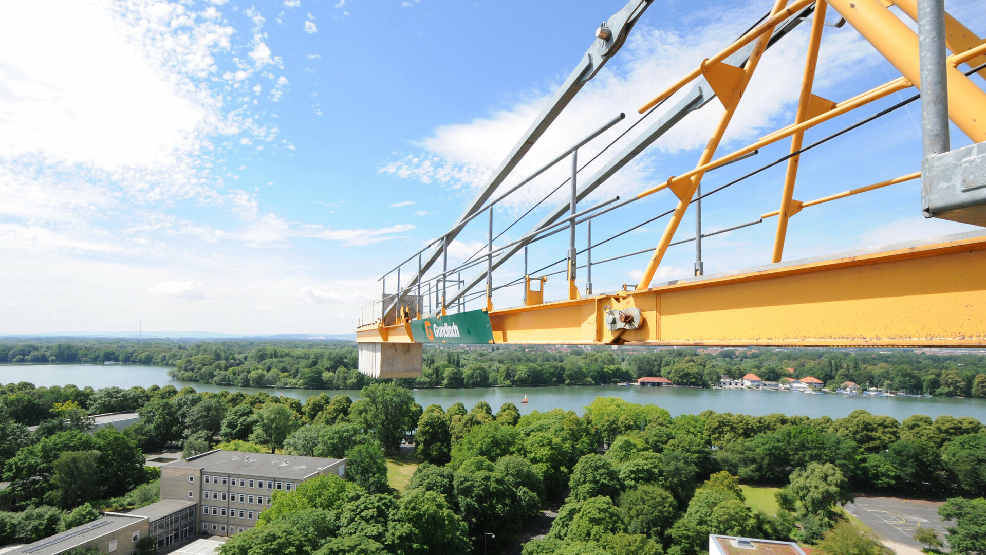 Gundlach Bauunternehmen_Kran Aussicht Südstadt Hannover