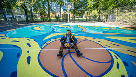 Our Court: Neuer Basketballplatz mit Graffiti in der List