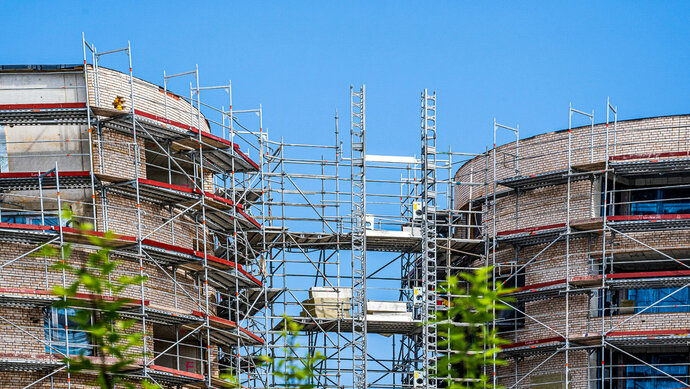 Baustelle August 2024_ZWEI Wohnung kaufen in Hannover List vom Gundlach Bauträger