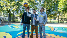 Our Court: Neuer Basketballplatz mit Graffiti in der List