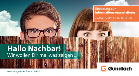 Einladungskarte zu unserer Informationsveranstaltung am 29. Mai 2017